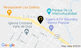 Mapa de Don Delio - Restaurante en Sibundoy