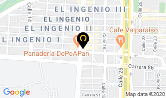 Mapa de Don Jacobo en Cali