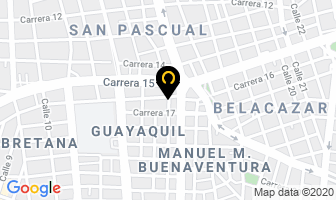 Mapa de Don Pascual Prefabricados en Cali