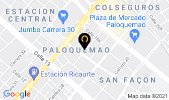 Mapa de Don Sandwiche en Bogotá D.C