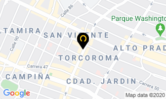 Mapa de Don Simón en Barranquilla