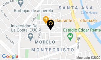 Mapa de Donado España Manuel Jose en Barranquilla