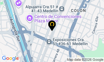 Mapa de Donas Sweet en Medellín