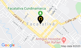 Mapa de Donatello Gourmet en Facatativá