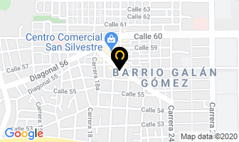 Mapa de Donatelo en Barrancabermeja