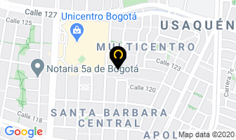 Mapa de Donde El Llanero en Bogotá D.C