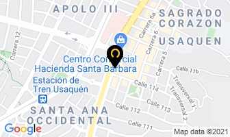 Mapa de Donde La Abuela en Bogotá D.C