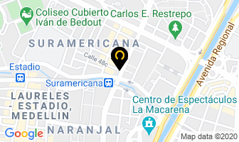 Mapa de Dong Il Marathon Ltda. en Medellín
