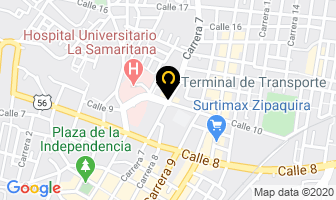 Mapa de Doradito Broaster en Zipaquirá