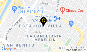 Mapa de Dorar Ltda. en Medellín