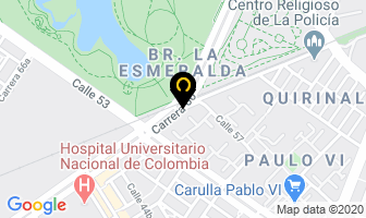Mapa de Dormiluz Colchones Base Camas en Bogotá D.C