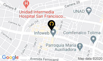 Mapa de Dotacion M.r en Ibagué