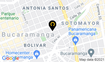Mapa de Dotaciones en Bucaramanga