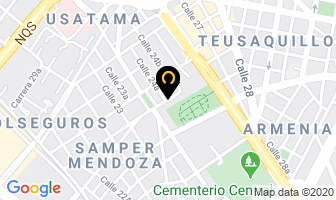 Mapa de Dotaciones Ayj en Bogotá D.C