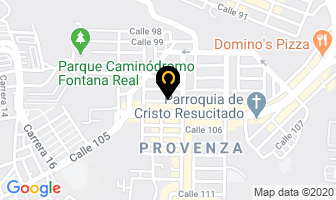 Mapa de Dotaciones Calor Humano en Bucaramanga