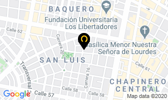 Mapa de Dotaciones Cooware en Bogotá D.C