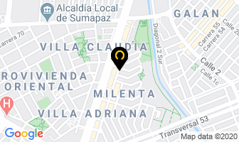 Mapa de Dotaciones El Mana en Bogotá D.C