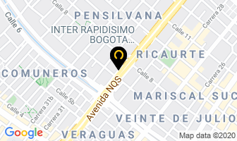 Mapa de Dotaciones El Obrero Ada en Bogotá D.C