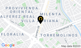 Mapa de Dotaciones El Obrero Roda en Bogotá D.C