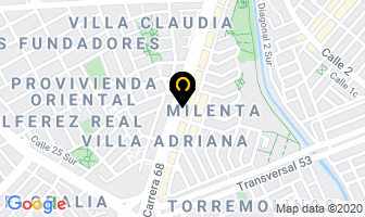 Mapa de Dotaciones Imperio en Bogotá D.C