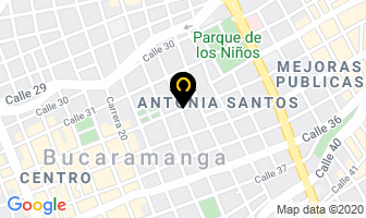 Mapa de Dotaciones Mariel en Bucaramanga