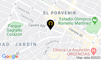 Mapa de Dotaciones Medico Odontologicas en Barranquilla