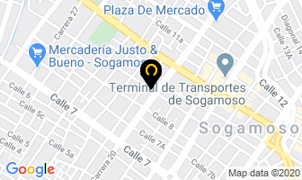 Mapa de Dotaciones Mercol Ltda en Sogamoso
