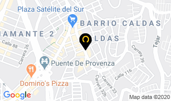 Mapa de Dotaciones Neguev en Bucaramanga