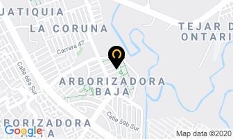 Mapa de Dotaciones Para Colegios Bernal en Bogotá D.C