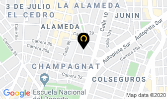 Mapa de Dotaciones Roch'sb Ltda. en Cali