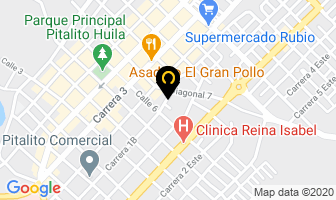 Mapa de Dotaciones Vanitex en Pitalito