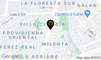 Mapa de Dotaincol De La 68 en Bogotá D.C