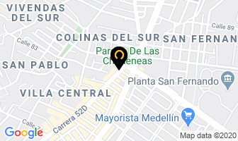 Mapa de Dotamos Ltda en Itaguí