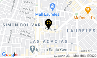 Mapa de Dotar Decoraciones en Medellín