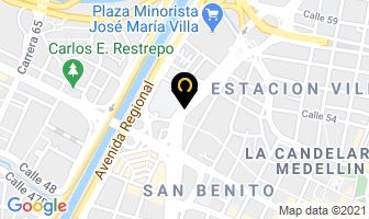 Mapa de Dotasí 1a Pupitres en Medellín