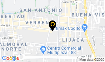 Mapa de Down Shop en Bogotá D.C