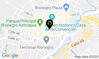 Mapa de D´pilar en Rionegro