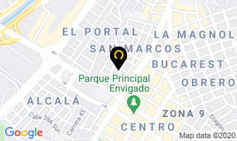 Mapa de Dqs en Medellín