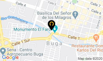Mapa de Dr. Agobardo Arias Ríos en Buga