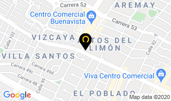 Mapa de Dr. Arjona Ortegon Luis en Barranquilla