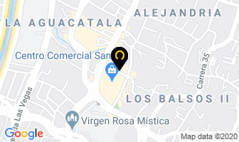 Mapa de Dr Daniel Cirugía Estetica.com en Medellín