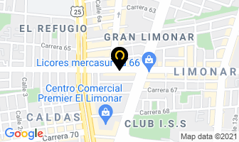Mapa de Dr. Dental Sede Sur en Cali