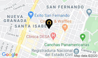 Mapa de Dr. Diego Montenegro en Cali