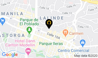 Mapa de Dr. Edgar Alfonso Pulido Junco en Medellín