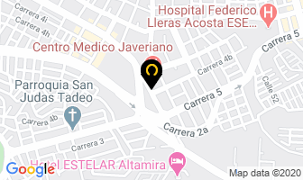Mapa de Dr. Francisco Adriano Cespedes B. en Ibagué