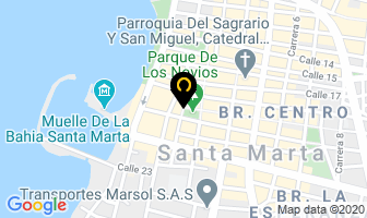Mapa de Dr. Gonzalez Julio en Santa Marta