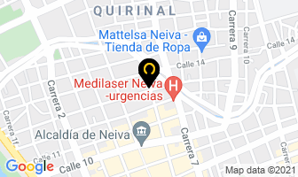 Mapa de Dr Jaime Covaleda Vargas en Neiva