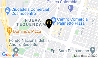 Mapa de Dr. Jorge Alberto Cortes C. en Cali