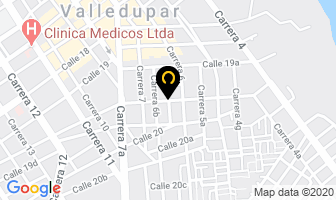 Mapa de Dr Jorge Mario Nuñez Duran en Valledupar