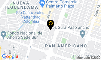 Mapa de Dr. Juan M Florez en Cali